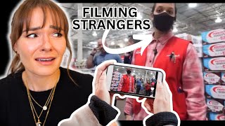 Filming STRANGERS for Social Media VIEWS (WITHOUT Consent) 🤯