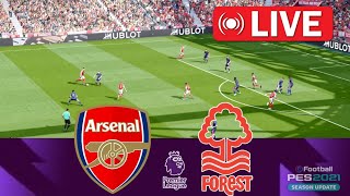 Arsenal vs Nottingham Forest LIVE 🔴 Premier League 2024/25 ⚽ LIVE Match Now