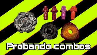 Probando combos de Weisstiger (Balance) #ベイブレード #beyblade #beybladex