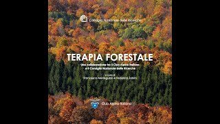 Conferenza Terapia Forestale - 01/02/2021