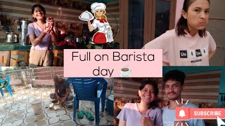 Full on barista day 🤣 | Mummy and Fupu returned back | Usha Chapai |