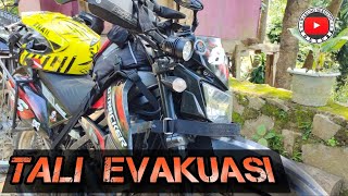 TUTORIAL MEMASANG TALI EVALUASI (@warungserdadu105 ) #trail #trabas