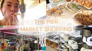 PIER ADVENTURES SEAFOOD VLOG | MONG KOK CHEAP LADIES MARKET SHOPPING | HONG KONG SAI KUNG