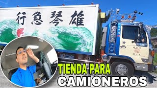 COMPRANDOLE COSAS A MI NUEVO CAMIÓN | Camioneros en Japón