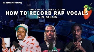 How to Record RAP Vocals in FL Studio! | + Easy Vocal Effect for Beginners!