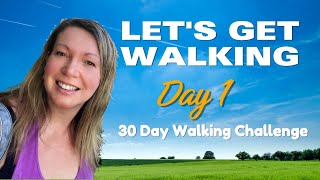 Walking Challenge Day 1 ! Getting Started and How to Clock your Minutes - Walk with the Weekly