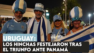 Los hinchas de Uruguay festejaron y se ilusionan tras el triunfo ante Panamá  por Copa América