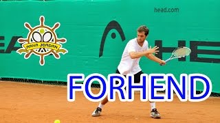 Arka Jordan - jak zagrać forhend (forehand) - tenis