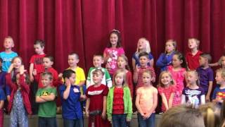 Finnley Kindergarten Show Part Two