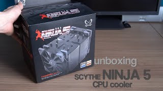 Scythe NINJA 5 CPU Luft Kühler UNBOXING uns Montage - Konkurrenz zu Noctua NH-D15 od. liquid cooler?