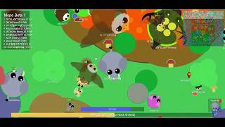 Mope.io Прокачка на Черных Драконах- играем!