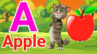 Phonics Song with TWO Words - A For Apple - ABC Alphabet Songs with Sounds for Children