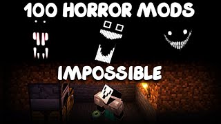 I Only Have 10 Days To Beat Minecraft With 100 Horror Mods... | FULL MOVIE