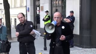 06.09.2014 WARSZAWA - DEMONSTRACJA - STOP WOJNIE NA UKRAINIE! STOP ZBRODNIOM BANDEROWSKIM! CZ.3