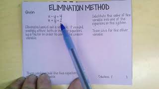 Systems of Linear Equations - Notes