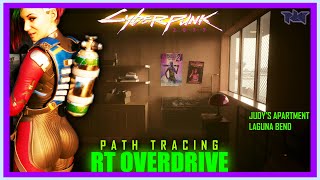 Cyberpunk 2077 | Judy's Apartment + Laguna Bend | RT OVERDRIVE: Path Tracing