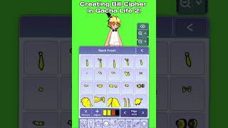 Creating Bill Cipher In Gacha Life 2! Based On Bill Cipher From Gravity Falls! #trend #trending