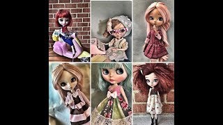 Pullip and Blythe doll clothes and accessories haul November 2017