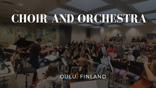 Hero - Pinkzebra, Pohjankartanon koulu Choir and orchestra, Oulu, Finland.