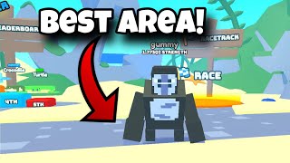 BUYING THE BEST AREA IN ANIMAL RACE!! (Roblox)