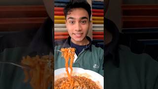 Trying Buldak 2x Spicy Ramen for the first time 🔥| Gone Wrong 🥵 #shorts #Viral