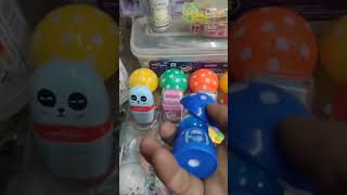 cute erasers with Sharpener #cute #stationery #eraser #ytshorts #shorts #prisha