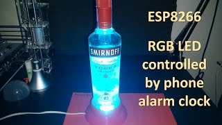 ESP8266 Controlling RGB bulb with IR LED - Prototype/Overview