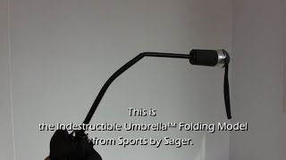 Indestructible Umbrella™ Folding Defense vs. Unbreakable® Telescopic Umbrella U-212s