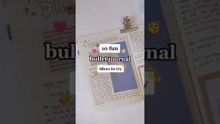 10 Fun Ideas to Fill Your Empty Notebooks! Bullet Jouranl Ideas, Journal Prompts, Scrapbook Ideas