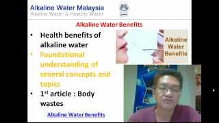 Alkaline Water Benefits | Part 1 Understanding Body Wastes