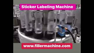 Bottle Sticker Labeling Machine