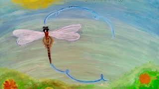 Libelula | Poezie pentru Grădiniță | The Dragonfly | Romanian Kindergarten Poem w English Subtitles