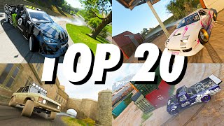 Top 20 Hidden DRIFT SPOTS In Forza Horizon 4