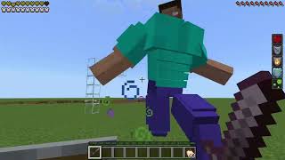 Giga Chad Steve ADDON in Minecraft PE