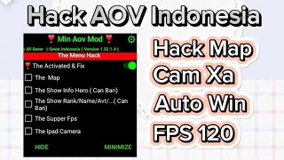 Mod Menu Liên Quân Indonesia 1.52.1.4 || Hack Map, FPS 120, Cam Xa, Cam Xa Tùy Chỉnh, Aim Tướng