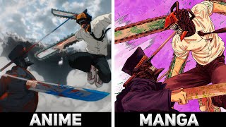 Manga VS Anime | Chainsaw Man Episode 9