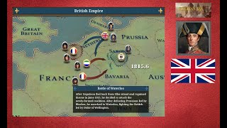 European War 6 1804 British Empire (7) Battle of Waterloo