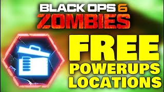 Liberty Falls ALL Free Powerups Locations Easter Egg Guide! Black Ops 6 Zombies Free Powerups Falls