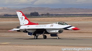 2023 Thunderbirds NAF El Centro arrival (February 23rd)