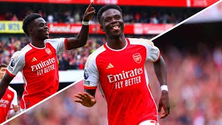 Bukayo Saka Arsenal STARBOY in 2024ᴴᴰ ⭐️