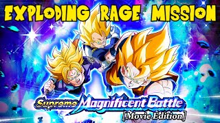 Supreme Magnificent Battle [Movie Edition] Stage 3 ALL MISSIONS | DBZ Dokkan Battle