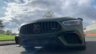 Military Green Mercedes GTS 63s AMG