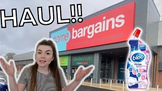 HOME BARGAINS HAUL - CLEANING SUPPLIES!!! | OCTOBER 2021