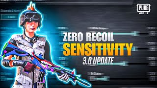 3.0 UPDATE 🔥 Best Zero Recoil Sensitivity CODE + Control settings for Pubg Mobile/BGMI in 2024