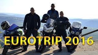 Eurotrip 2016 on Kawasaki ZX6R and FJR1300