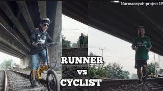 RUNNER vs CYCLIST FUN & HEALTH