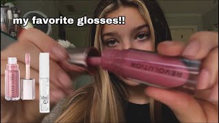 ASMR// Showing You My Favorite Lip Glosses!!