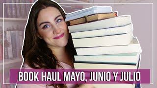 BOOK HAUL MAYO, JUNIO Y JULIO | Niloa Gray