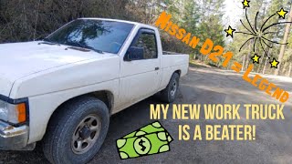 nissan D21 hard body pickup truck