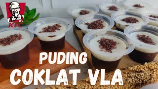 IDE JUALAN PUDING KEKINIAN EKONOMIS | RESEP PUDING COKLAT VLA SUSU ALA KFC | DAPUR EMA